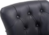 thumbnail of CHEFGASTRO Barhocker CORSICA Echtleder, Antik HxBxT 109x55x57cm Echtleder Schwarz Barstuhl