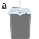 thumbnail of tectake Geladeira elétrica de refrigeração e aquecimento com alça de transporte, 25 litros  Cinzento