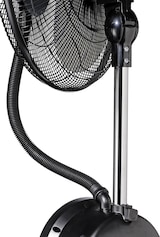 thumbnail of Tarrington House Ventilatore nebulizzante SFM4016, plastica / metallo, 46 x 38 x 132cm, Ø 40 cm, 95 W, 3 velocità, oscillazione, nero / argento