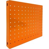 thumbnail of PROREGAL Memoboard Doppelpack Metal perforiert | HxBxT 30x30x3,5cm | Orange | Lochblech Magnettafel Wandtafel Trägersystem