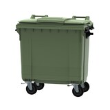 thumbnail of Container 770 ltr vlak deksel - groen