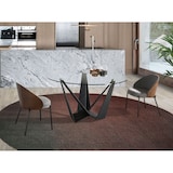 thumbnail of Angel Cerdá  Mesa de jantar com tampo de vidro temperado circular fixo  1045.01