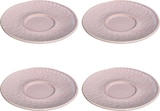 thumbnail of Leonardo MATERA Espressountertasse 11 cm rosa 4er Set