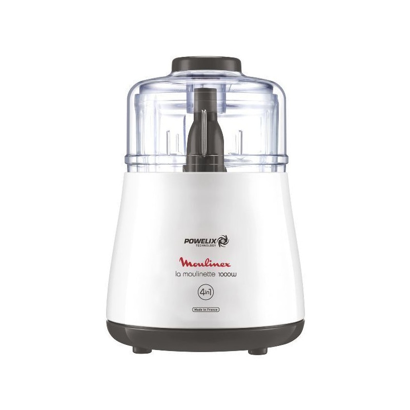 Moulinette Powelix 1000w 4fonctions Hacher Mixer Ciseler Concasser Bol  Moulinex - Dpa110