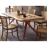 thumbnail of SIT Möbel Esstisch aus Mangoholz, Gestell in antikbraun | B 180 x T 90 x H 75 cm | natur | 15281-00 | Serie TISCHE & BÄNKE