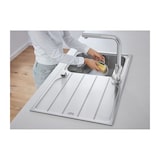 thumbnail of Grohe Mitigeur évier Minta 32168000 - Douchette Extractible - Bec L - Bec Tube Pivotant 360° - Clapet Anti-retour - Chrome