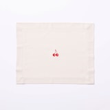 thumbnail of Benetton - Set di 4 tovagliette 45x35 cm 180G/M² in cotone panna e rosso