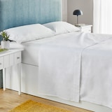 thumbnail of Conjunto de roupa de cama de hotel | PIKOLIN HOME | Percal 100% algodão | Branco | 90 x 190 cm