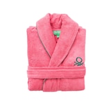 thumbnail of Benetton - Roupão L/XL 100% Algodão 420GSM na cor Rosa e Verde - Core