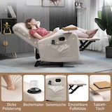 thumbnail of HOMCOM - Massagesessel - 77L x 93B x 105H cm - beige