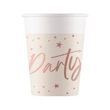 thumbnail of 8 Becher Party roségold Pappbecher