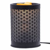 thumbnail of Candle Brothers  Elektrische Duftlampe, LED Aromalampe, Flower of Life Design, HxBxT: 22x15x15 cm, Duroplast, weiß