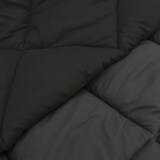 thumbnail of vidaXL Winterbettdecke Schwarz und Anthrazit 220 x 140 cm Mikrofaser