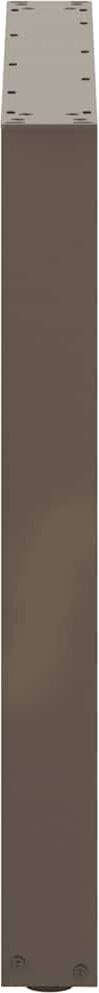 thumbnail of vidaXL Esstischbeine U-Form 3 Stk. Naturstahl 90x(72-73) cm Stahl