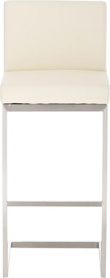 thumbnail of Barhocker Paros Kunstlederbezug creme