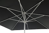 thumbnail of METRO Professional Parasol, aluminium / polyester, Ø 4 x 2,70 m, UV-bescherming, waterafstotend, antraciet / platina
