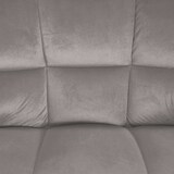 thumbnail of Barhocker SIHAR - Samt Grau 64x45x88 cm Weiß | Barstuhl Höhenverstellbar Mit Lehne Drehbar Tresenhocker Tresenstuhl Kneipenhocker Kneipenstuhl