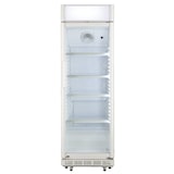 thumbnail of METRO PROFESSIONAL  Réfrigérateur à boissons/ Frigo vitré GSC2360C, métal/verre 62 x 64.6 x 193.5cm, 347 L, froid ventilé, 180 W, avec serrure, blanc