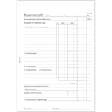 thumbnail of SIGMA KB001 Kassenberichte, 50 Blatt, A5, 10 Stück