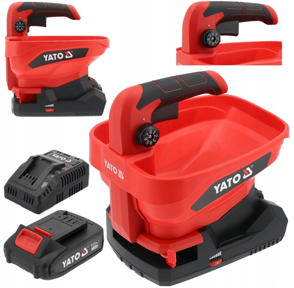 Yato Spandiconcime manuale a batteria 18V (1 batteria 2Ah)