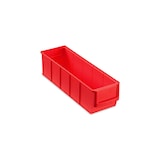 thumbnail of PROREGAL 10x Rote Industriebox 300 S | HxBxT 8,1x9,1x30cm | 1,6 Liter | Sichtlagerkasten, Sortimentskasten, Sortimentsbox, Kleinteilebox