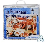 thumbnail of Saco isolado em película PEBD metalizada - 45 x 45 x 10 cm (abertura x altura x reforço) - volume 25 L - isolamento em espuma PEBD - 50 unidades