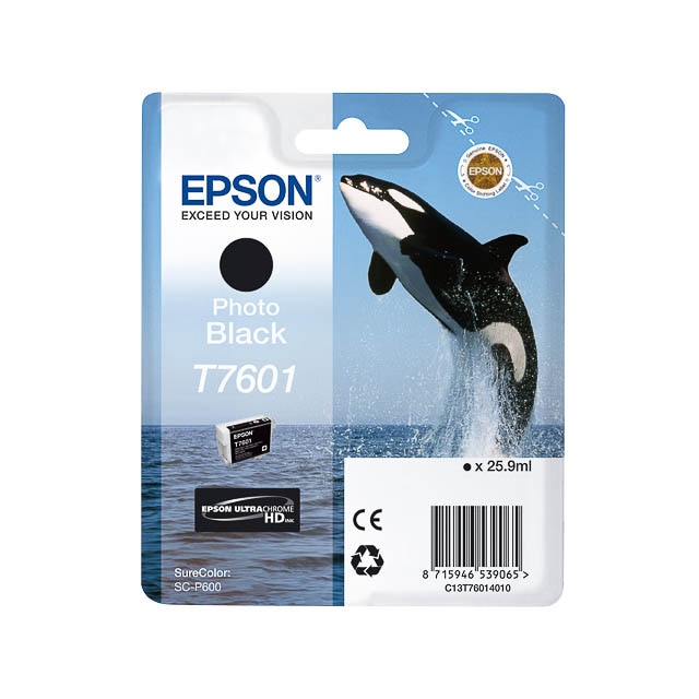 Originele Epson Surecolor Sc-P600 zwarte inkjetcartridge
