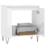 thumbnail of vidaXL Badschrank Hochglanz-Weiß 58x33x60 cm Holzwerkstoff