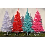 thumbnail of künstlicher Weihnachtsbaum weiß, blau, rot, pink 120-210cm weiß Höhe 210 cm