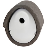 thumbnail of Nistkasten grau ovalHolzbeton Kiefer, Fichte FSC 100 %