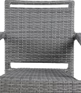 thumbnail of METRO PROFESSIONAL Sedia impilabile con braccioli e maniglia Barbados, rattan sintetico, grigio