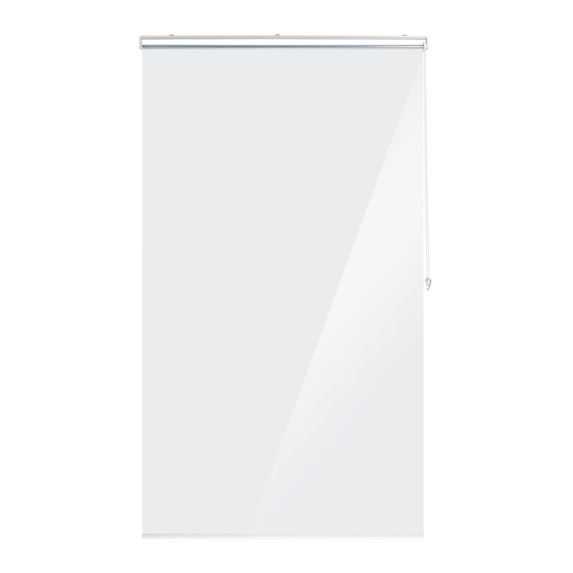 Relaxdays Duschrollo, 120x240 cm, Seilzugrollo für Dusche & Badewanne, wasserabweisend, Decke Spritzschutz, durchsichtig