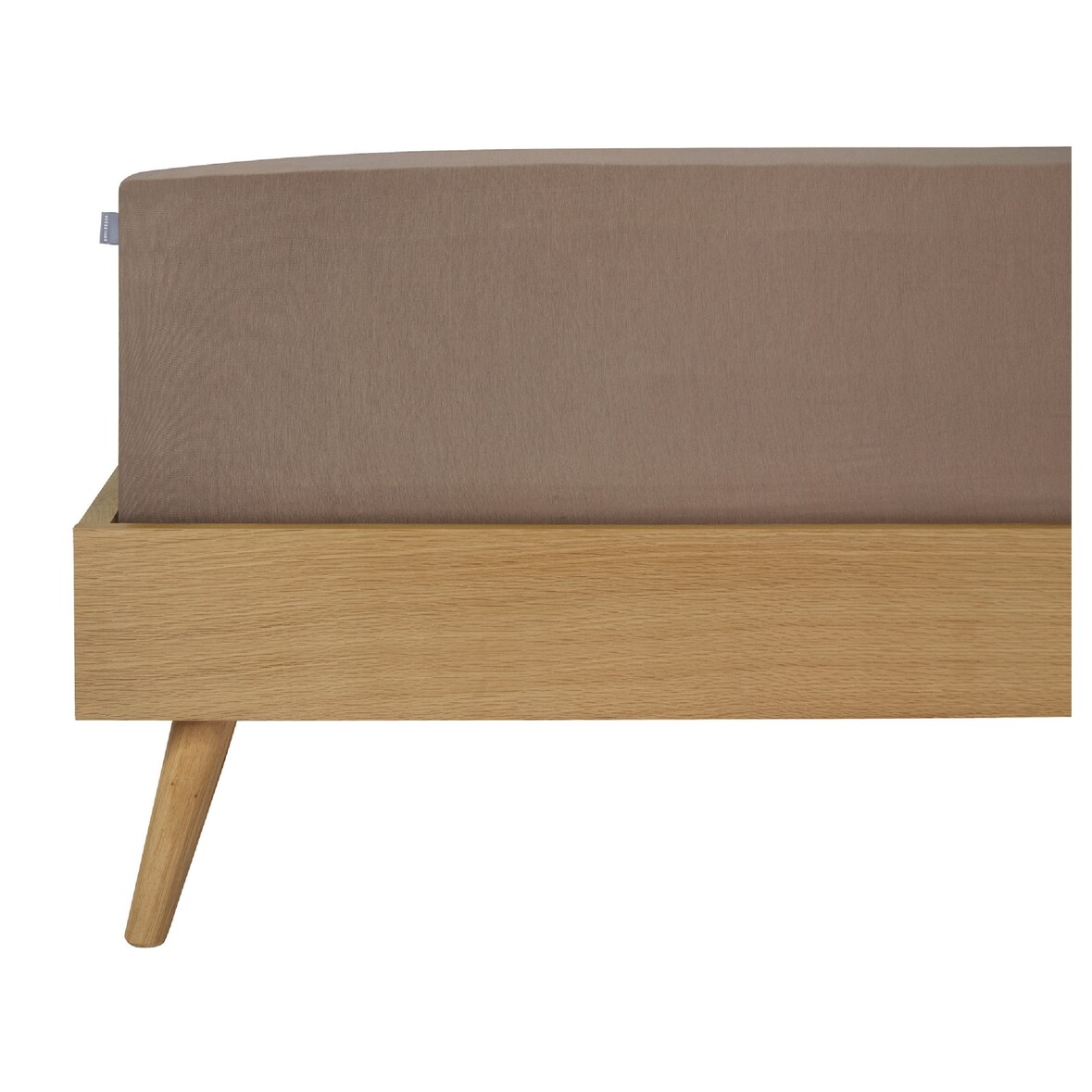 Schiesser Spannbettlaken Jessi - Edeljersey - 150 x 200 cm - Braun
