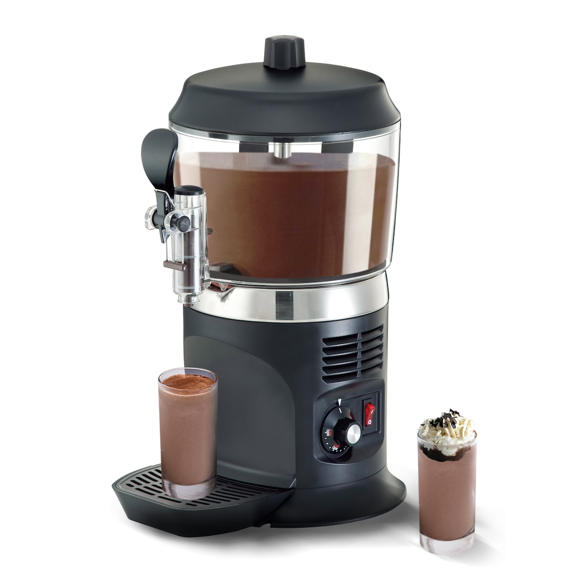 Chocolatière professionnelle 5 L Louis Tellier – Machine à chocolat chaud puissante, hygiénique et durable pour usage intensif