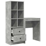 thumbnail of vidaXL Schreibtisch mit Schubladen 2 pcs Beton Grau