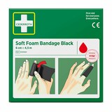 thumbnail of 10 `Cederroth` Soft Foam Bandage 4,5 m x 6 cm schwarz , Refill