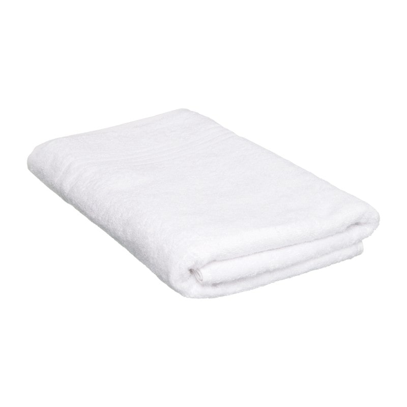 Serviette de bain blanche 50x100 cm Ambassador - LTITEX