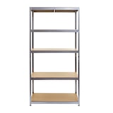 thumbnail of HWC-E33, estantería para sótano, acero 875kg, 5 estantes ~ galvanizado 200x100x60cm.