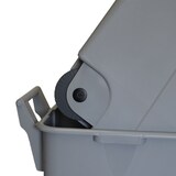 thumbnail of Denox Recycling-Set mit 3 offenen Müllbehältern, 255 l Gesamtkapazität, Polyethylen, in Mehrfarbig