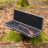 thumbnail of HMF Alu Transportkoffer mit Rasterschaumstoff, 96 x 36 x 12 cm, Schwarz