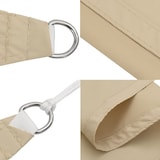 thumbnail of Toldo de vela rectangular tela Oxford beige 5x6 m