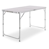 thumbnail of Klapptisch, 3-fach höhenverstellbar, klappbar, Falttisch 120 x 60 cm, Weiß, Raburg Lukas