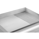 thumbnail of Royal Catering Plancha eléctrica fry-top doble - 60 cm - liso y ondulado - 6.400 watt