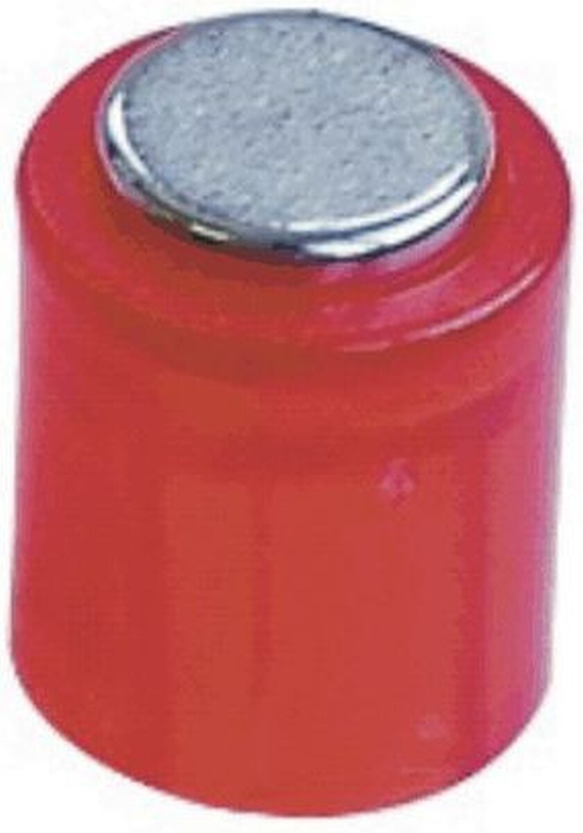 Laurel Magnet Zylinder 14x9mm bis 1900g VE=10x6 Stück kristallrot