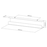 thumbnail of VALUE Kabelgoot voor montage onder de tafel, wit