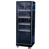 thumbnail of Romux® Frigo Verticale per Bibite MC 450 Litri 1 Porta Nero Ventilato | Armadio Frigoriferi Professional con porte a vetro per bevande