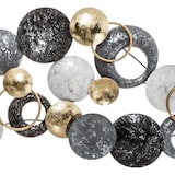 thumbnail of WellHome - Decoración de pared redondo de metal 90,5x6,5x44cm