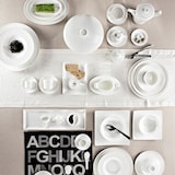 thumbnail of 6 x Rosenthal Jade Weiss Teller flach 20 cm