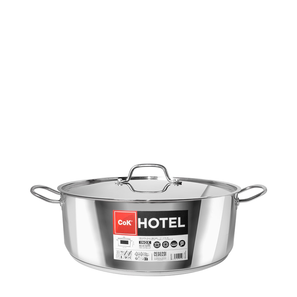 Cacerola con Tapa 30x12 cm 8,3 L