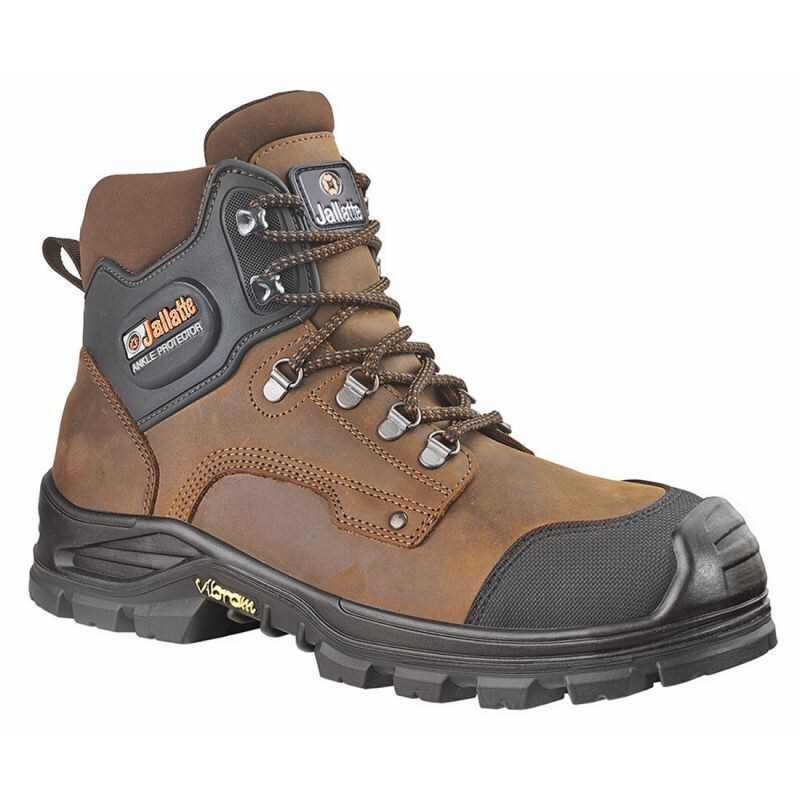 Jallatte - Chaussures de sécurité hautes marron et noire JALIROK SAS S3 CI HI AN HRO SRC http://carbonn.fr/img/co/664.jpg Taille 46